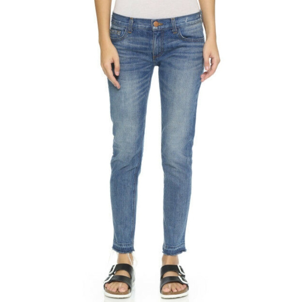 CRIPPEN  Vintage Blue FADED Cotton LOVER JEANS